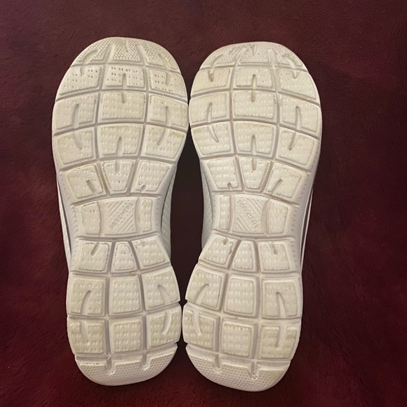 Skechers Women's White Slip-On Sneakers - Picture 7 of 7